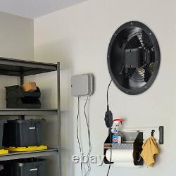 8-24in Ventilation Axial Exhaust Blower Flow Fan for Warehouse Restaurant Garage