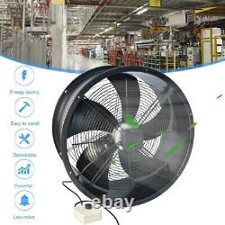 8-24in Ventilation Axial Exhaust Blower Flow Fan for Warehouse Restaurant Garage