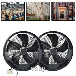 8-24inch Industrial Ventilation Extractor Fan Metal Axial Exhaust Fan Commercial
