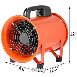 8'' Extractor Fan Blower Ventilator+10M Duct Hose Low Noise Utility Heavy Duty