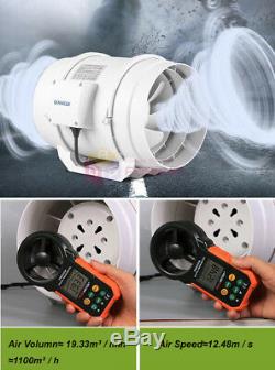 8 Kitchen Fume Exhaust Ventilation Fan Toilet Ventilators Air Extractor Fans