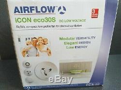 AIRFLOW iCON eco30S DC LOW VOLTAGE extractor/ ventilation fan