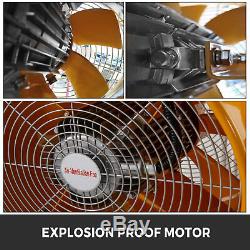 ATEX Rated Ventilators Explosion Proof Fan Ducting Blower Metal Extractor 16inch
