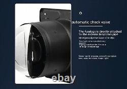 AUX Ventilation Extractor Window Exhaust Fan Air Blower Silent Bathroom Wall AU