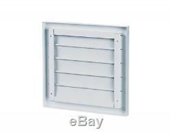 Air Vent Grille Cover Gravity Flap Shutter White Extractor Fan Ventilation GRM