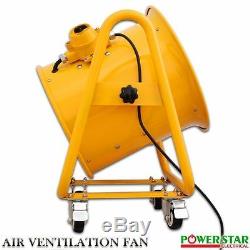 Atex Portable Ventilator Axial Fan Ducting Blower Metal Extractor Industrial