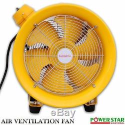 10 INCHES Power Star PORTABLE VENTILATOR AXIAL BLOWER WORKSHOP EXTRACTOR FAN 