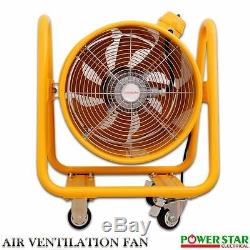 Atex Portable Ventilator Axial Fan Ducting Blower Metal Extractor Industrial 10