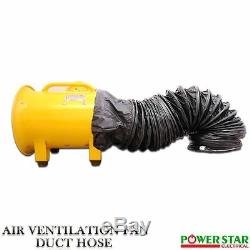 Atex Portable Ventilator Axial Fan Ducting Blower Metal Extractor Industrial
