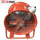 Axial Fan 18 Explosion Proof Extractor For Spray Booth Paint Fumes 7800 M3/h Uk