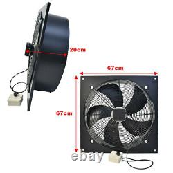 Axial Fan with Gril Ventilation Exhaust Air Fan Kitchen Garage Extractor Fan 220V
