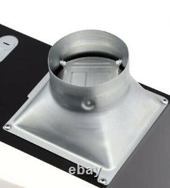 Bath Fan + Light & Heater 110 CFM Ceiling Exhaust Bathroom Ventilation Extractor