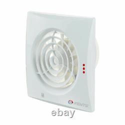 Bathroom fan Extractor fan Wall mounted ventilator Vents 150 mm Quiet Extra
