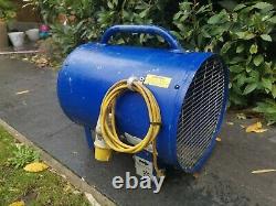 Birchwood 110v Fume Extractor Fan 300mm 12 Air Ventilator Spray Booth Blower