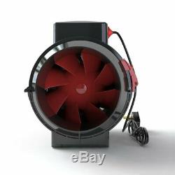 Black Orchid Hybrid Flo in Line Horticultural Ventilation Extractor Fan 4 5 6 8