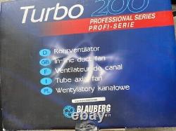 Blauberg UK TURBO-200-T Blauberg Turbo Mixed Flow in Line Extractor Fan