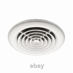Ceiling Extractor Fan White Ventilation For Large Bathrooms HIB