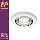 Ceiling Extractor Fan White With Led Light Ventilation For Large Bathrooms Hib