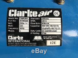 Clarke CAM200 Portable Ventilator 3230440 Extractor Fan, Ventilator, Air mover