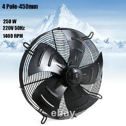 Commercial 250W Axial Extractor Ventilation Condenser Sucker Fan Exhaust Blower