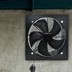 Commercial Ventilation Extractor Fan & Speed Control Industrial Blower Plate Fan