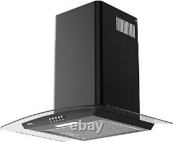 Cooker Hood with 3 Speed Ventilation Extractor Fan with Carbon Filter / 60cm 6