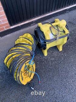 Drieaz Vortex F174-UK Power Blower Ventilator Fume Extractor Fan