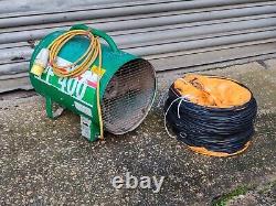 EBAC 110v Fume Extractor Air Mover 12 300mm Ventilation Fan Blower + Ducting