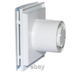 EXTRA QUIET Bathroom Ventilator Extractor Fan classic on/off 4 white S&P Silent