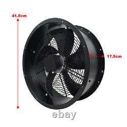 Electric Industrial Ventilation Extractor Metal Vent Fan Axial Exhaust Blower