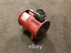Elite 200mm 110v Fume Extractor fan air ventilator spray booth blower
