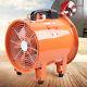 Explosion Proof Ventilation Axial Fan Atex F/ Ex Spray Booth Gases Paint Orange
