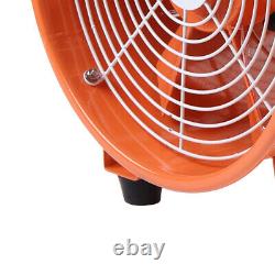 Explosion Proof Ventilation Axial Fan ATEX f/ EX Spray booth Gases Paint Orange
