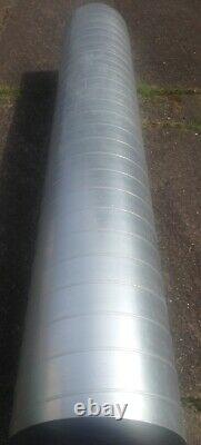 Galvanized Steel Spiral Ducting 3m 50cm Hydroponics Ventilation Extractor Fan