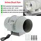 Hf-150pe Inline Duct Fan Air Extractor Exhaust Ventilation Equipment 70w Ac220v