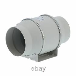 HF-150PE Inline Duct Fan Air Extractor Exhaust Ventilation Equipment 70W AC220V
