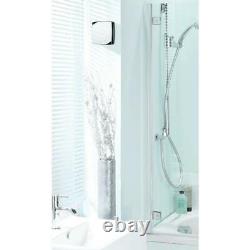 HIB Breeze Bathroom Shower Wall Mounted Chrome Extractor Fan With Timer