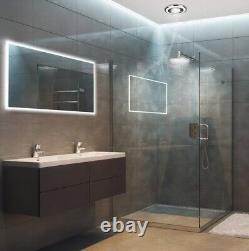 HIB Turbo Inline Ceiling Extractor Medium Bathrooms Ventilation Chrome