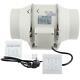 High Efficiency Inline Duct Fan Air Extractor Bathroom Ventilation System 220v