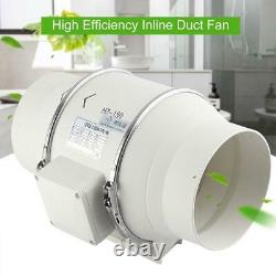 High Efficiency Inline Duct Fans Air Extractor For Kitchen Ventilation System