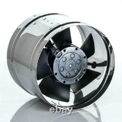 High Temperature Inline Extractor Fan 125mm Chimney Flue Liner Ventilator