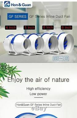 Home Silent Inline Duct Fan With Strong Ventilation System Extractor Fan Kitchen