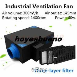 Homes Ventilation Extractor Exhaust Fan Commercial Air Supply Blower Fan 300m³/H
