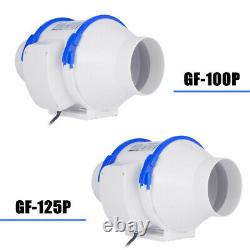Hon&Guan 4-8 Inline Duct Fan Air Extractor Bathroom Kitchen Ventilation System