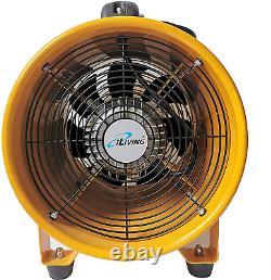 ILIVING High Velocity Blower Fume Extractor Portable Exhaust and Ventilator Fan