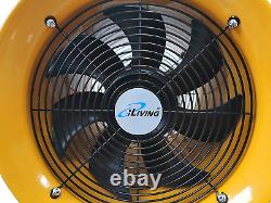 ILIVING High Velocity Blower Fume Extractor Portable Exhaust and Ventilator Fan