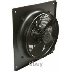 Industrial 250mm Axial Plated Extractor Fan Metal Commercial Plated Ventilator