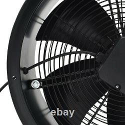 Industrial Axial Extractor Duct Fan 14''/350mm Speed Control Garage Ventilation