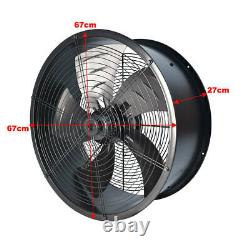 Industrial Cased Axial Extractor Commercial Exhaust Fan Air Blower Ventilation