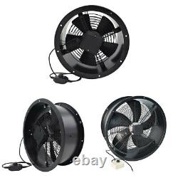 Industrial Cased Axial Extractor Fan Air Ventilation with Fan Speed Controller